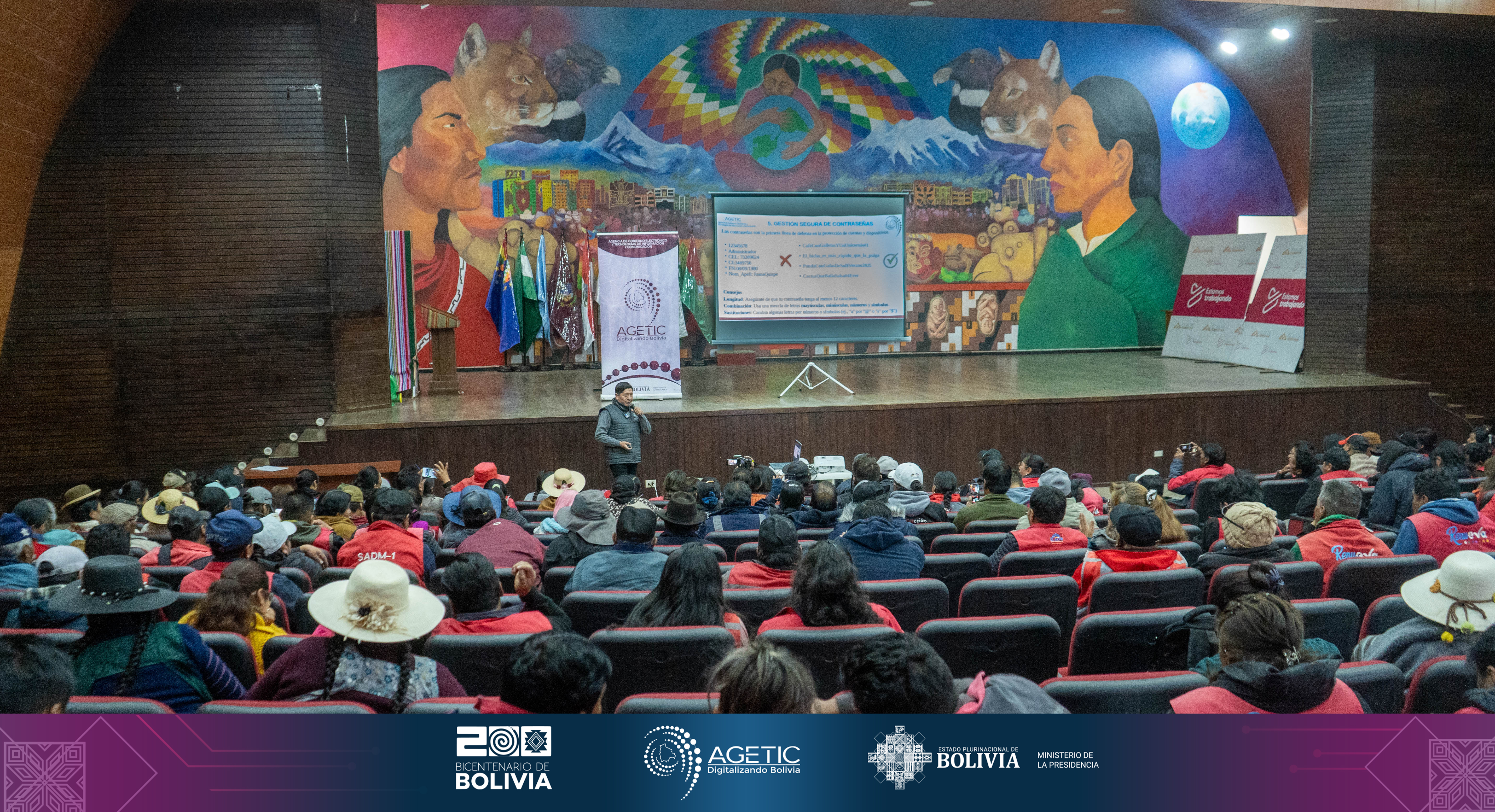 Protege tu información: AGETIC enseña cómo enfrentar amenazas digitales cotidianas