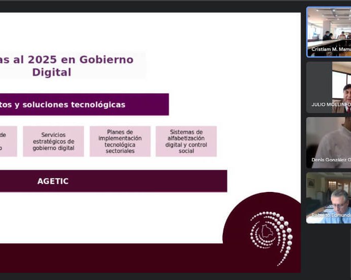 AGETIC participa de la Reunión del Subgrupo Técnico Digital Bolivia – Chile