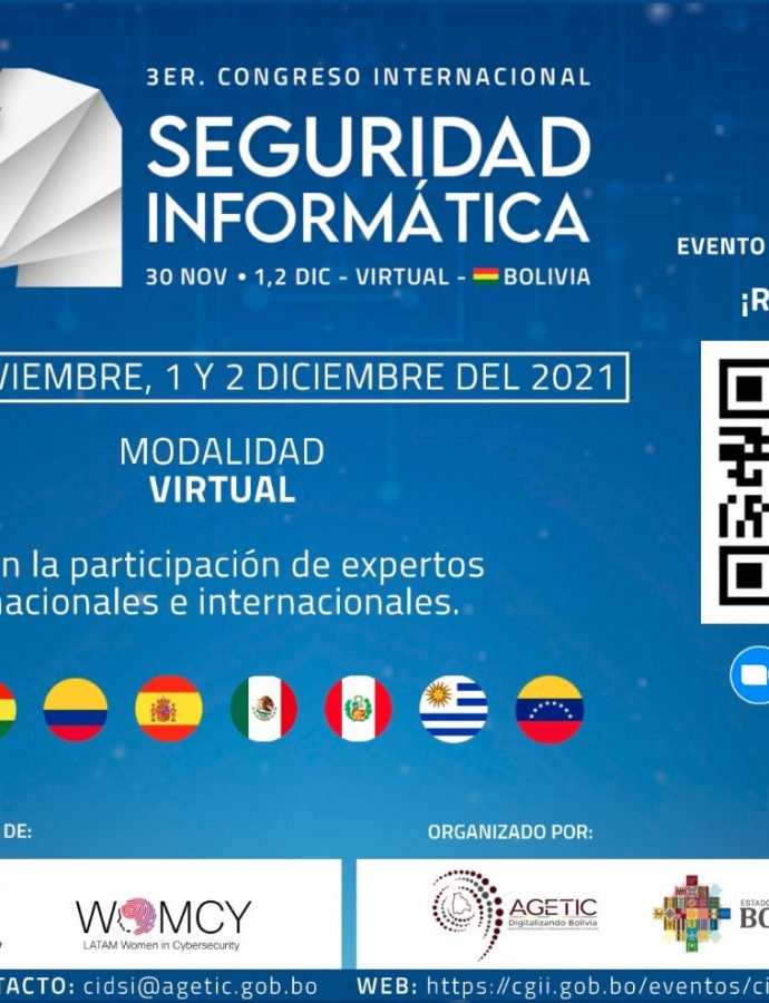 Arranca el CIDSI 2021 organizado por AGETIC