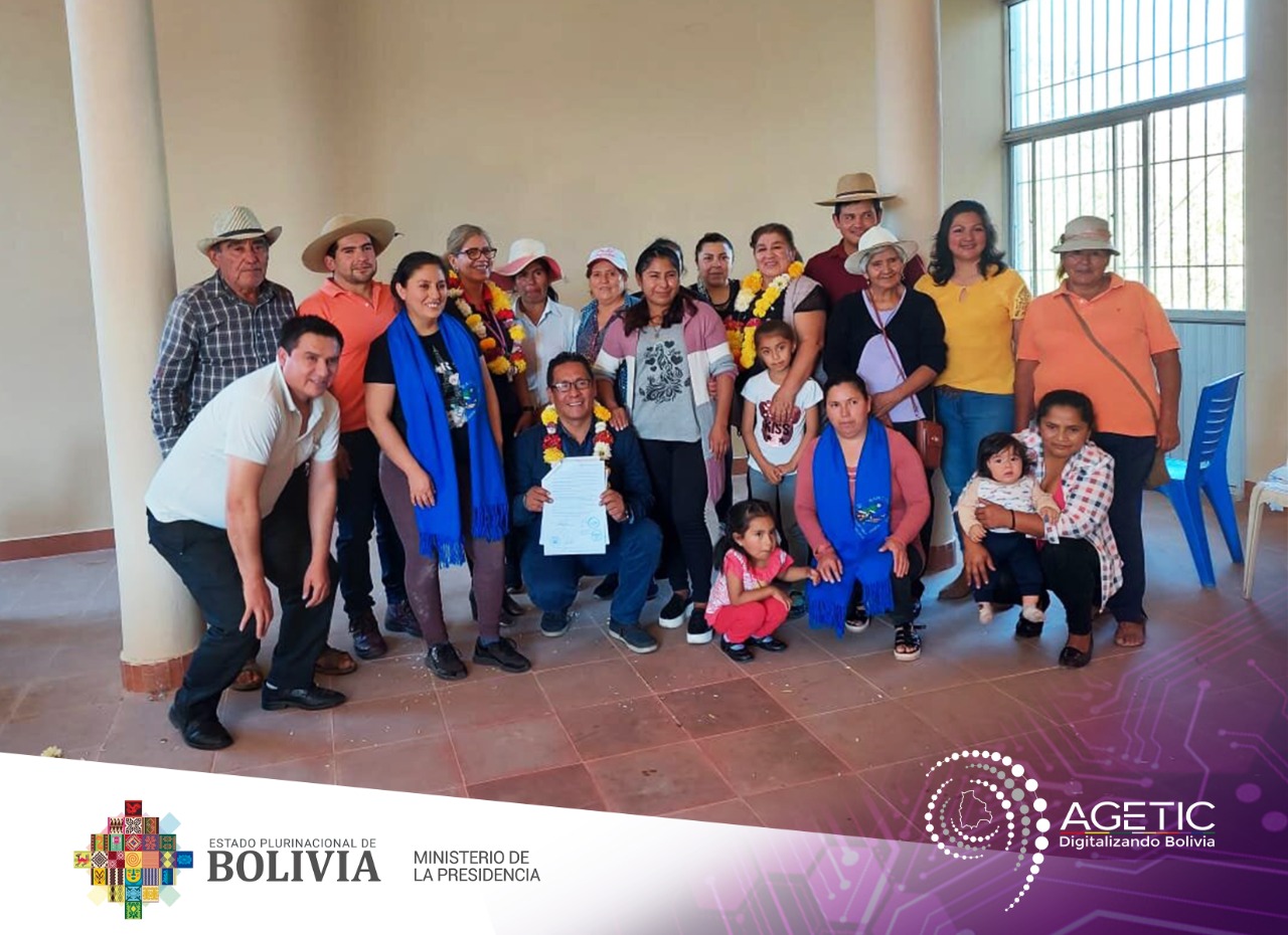 AGETIC implementa Centros de Innovación Tecnológica en distintos departamentos de Bolivia