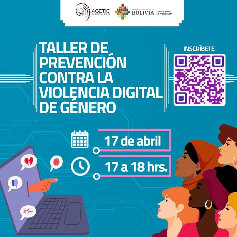 La AGETIC llevó a cabo el Taller de Prevención Contra la Violencia Digital de Género
