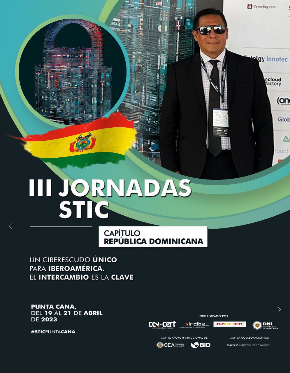 Bolivia participa, mediante la AGETIC, de las III Jornadas STIC en República Dominicana