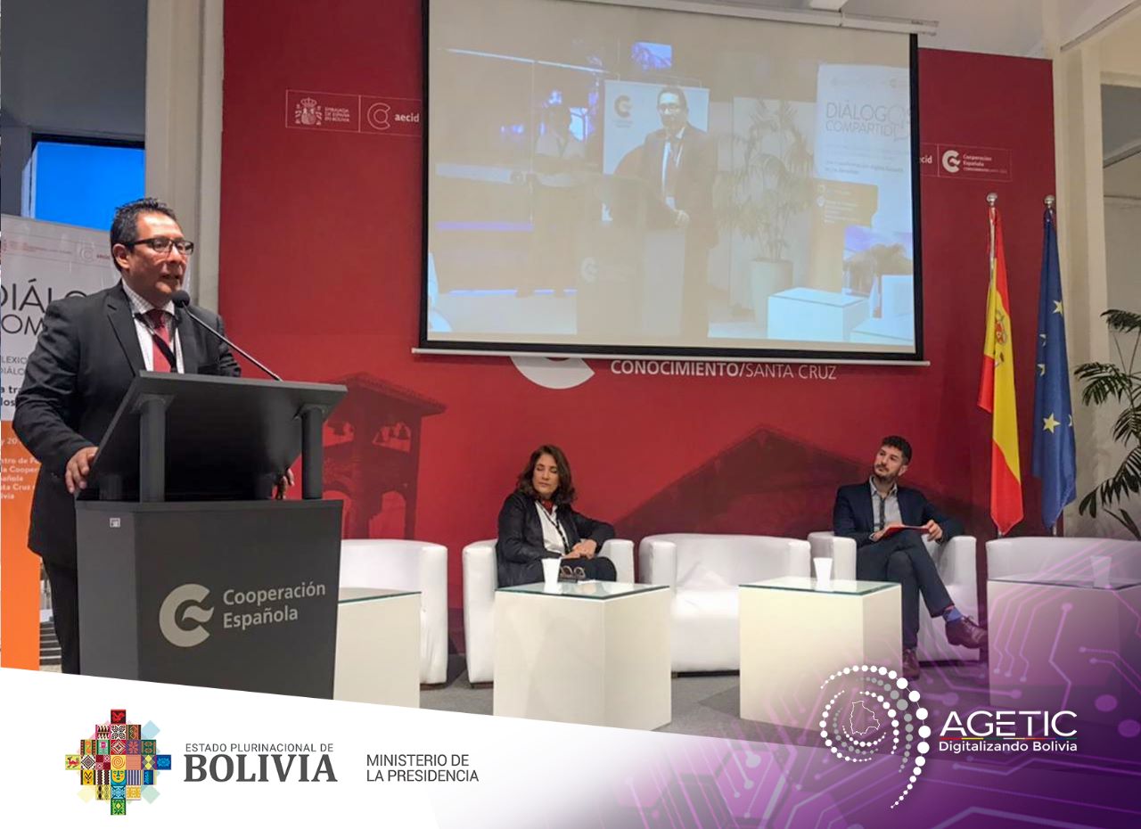 La AGETIC participa de Diálogos Compartidos, un encuentro para hablar de Transformación Digital basada en los derechos