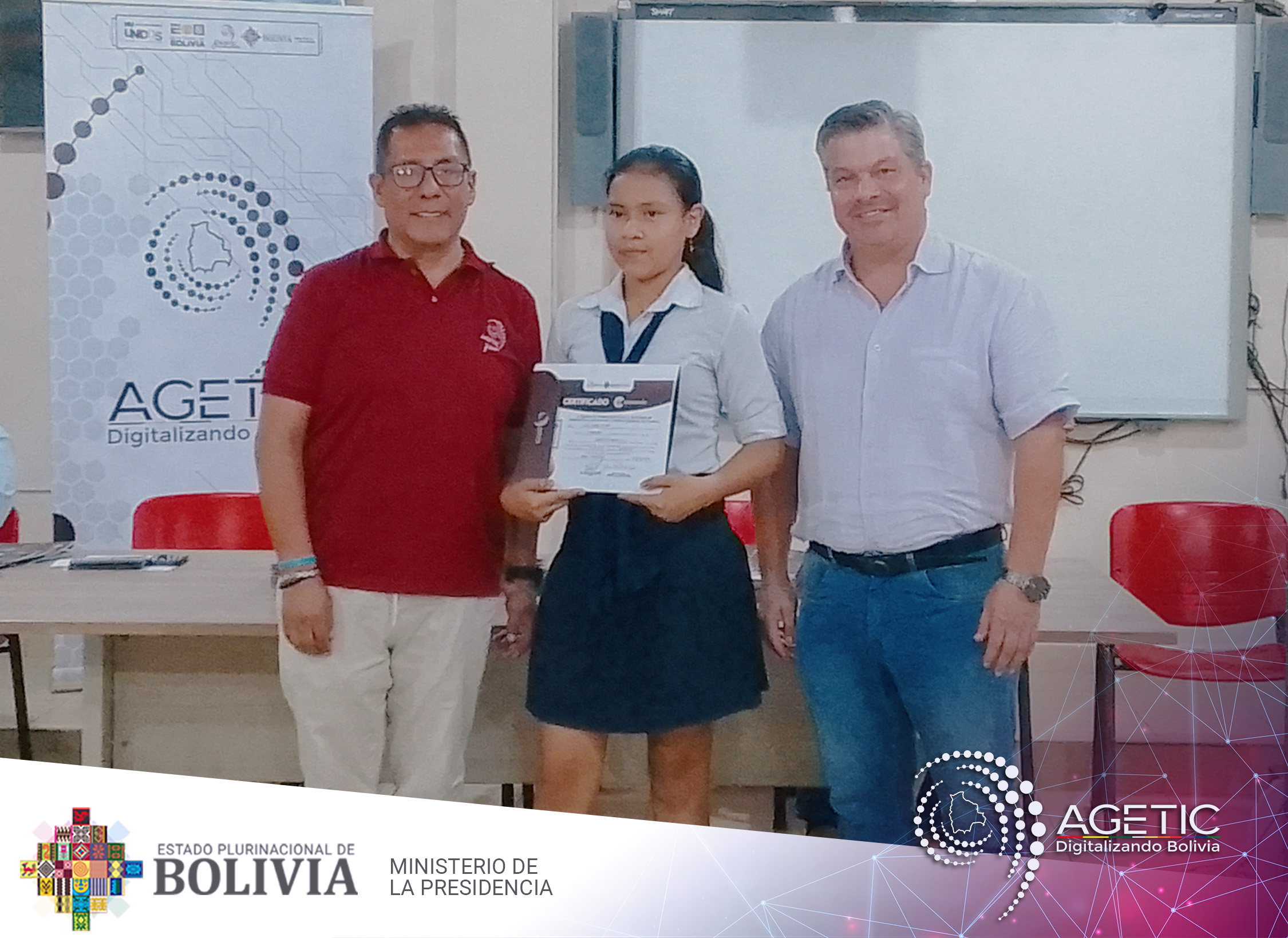 ¡Más juventud boliviana en la ciencia y la tecnología!