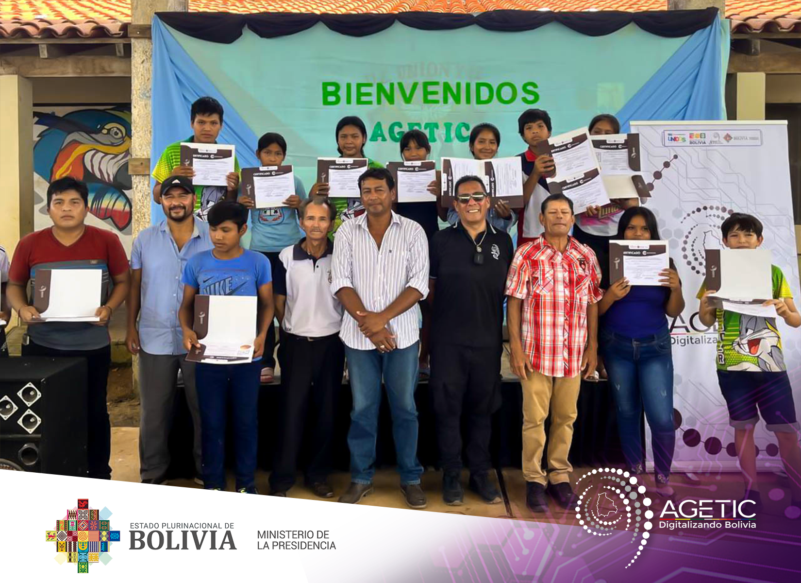 El Beni sigue gestionando más jóvenes talento, capacitados por la AGETIC