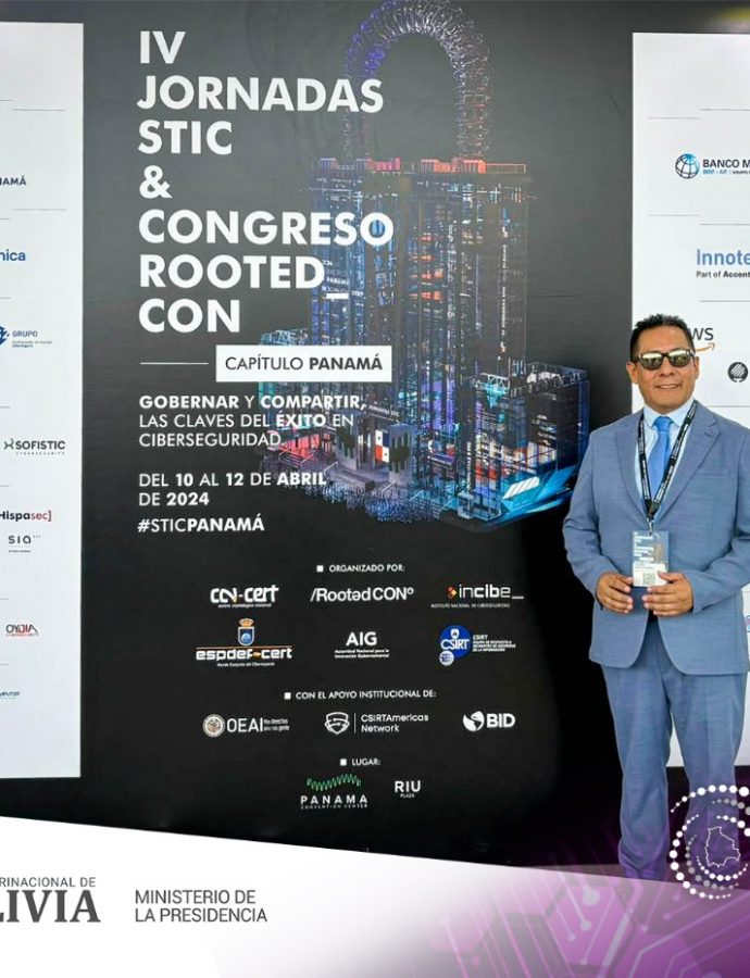 La AGETIC participa del «IV Jornadas STIC & Congreso RootedCON – Capítulo Panamá»