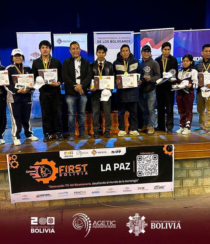La Paz ya tiene a sus representantes rumbo al FIRST Bolivia 2024