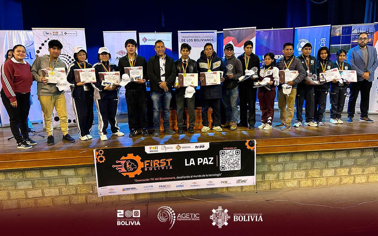 La Paz ya tiene a sus representantes rumbo al FIRST Bolivia 2024