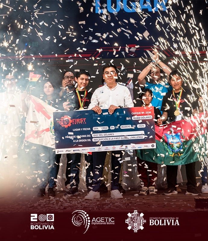 Bolivia selecciona a sus cinco representantes para el Torneo Internacional de Robótica First Global Challenge en Atenas – Grecia 2024